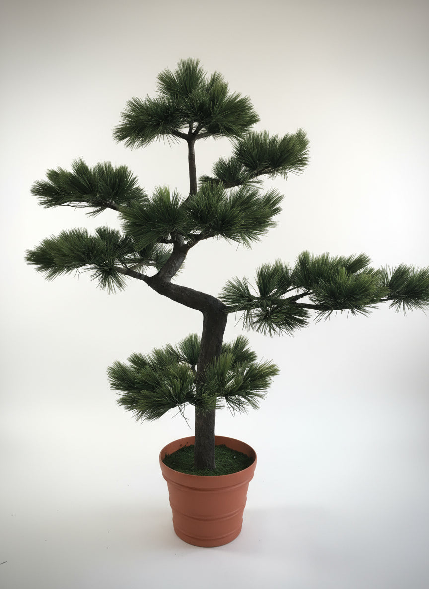 Green Artificial Bonsai